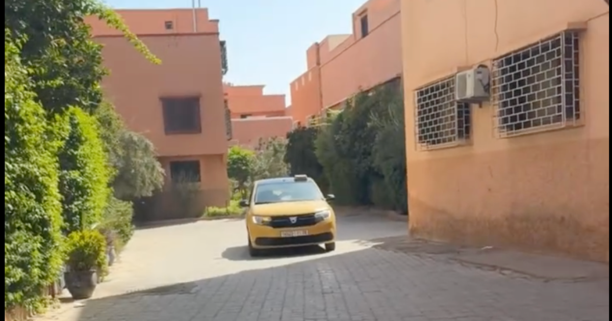 course-poursuite indrive taxis marrakech