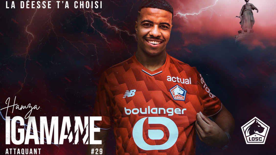 Hamza Igamane, nouvelle recrue du LOSC