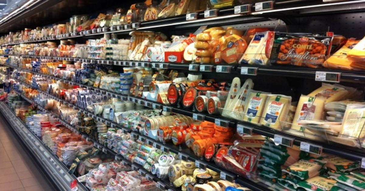 fromages supermarchés