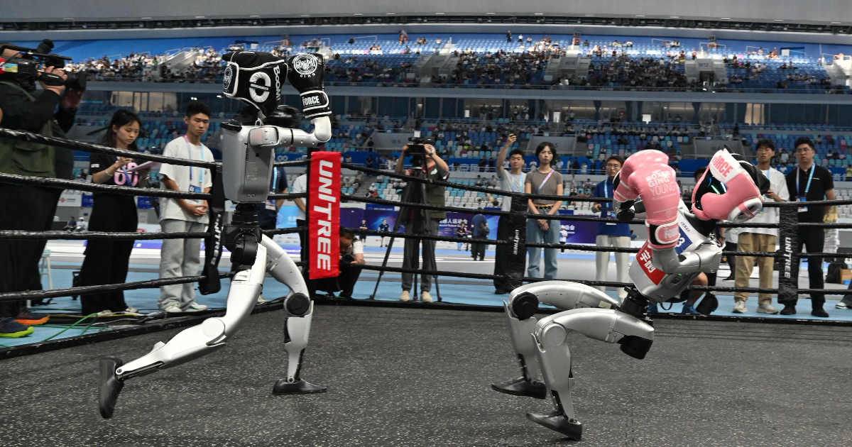 jeux mondiaux des robots en Chine