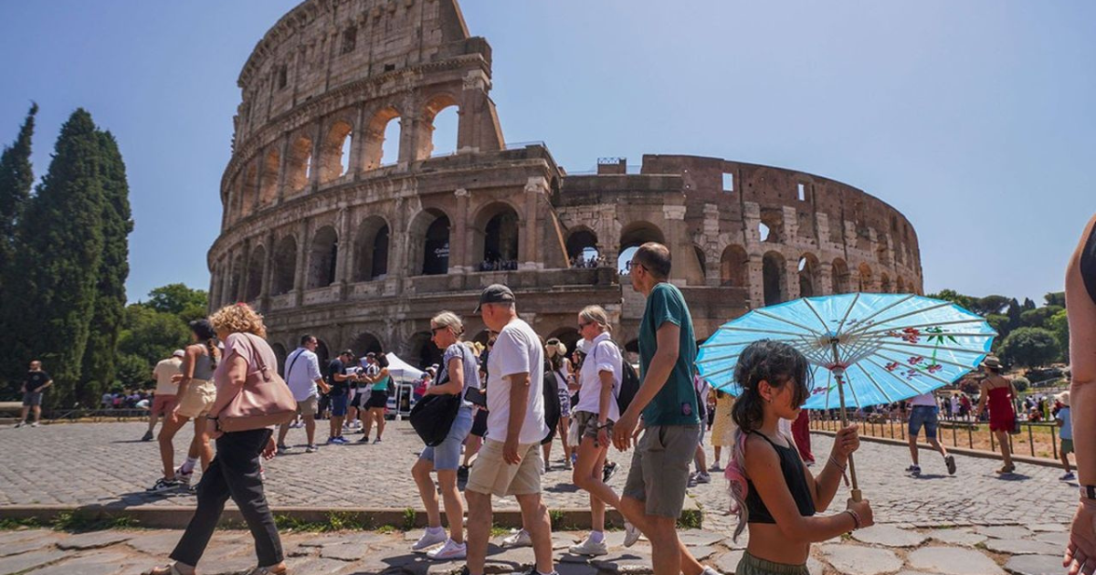 touristes italie