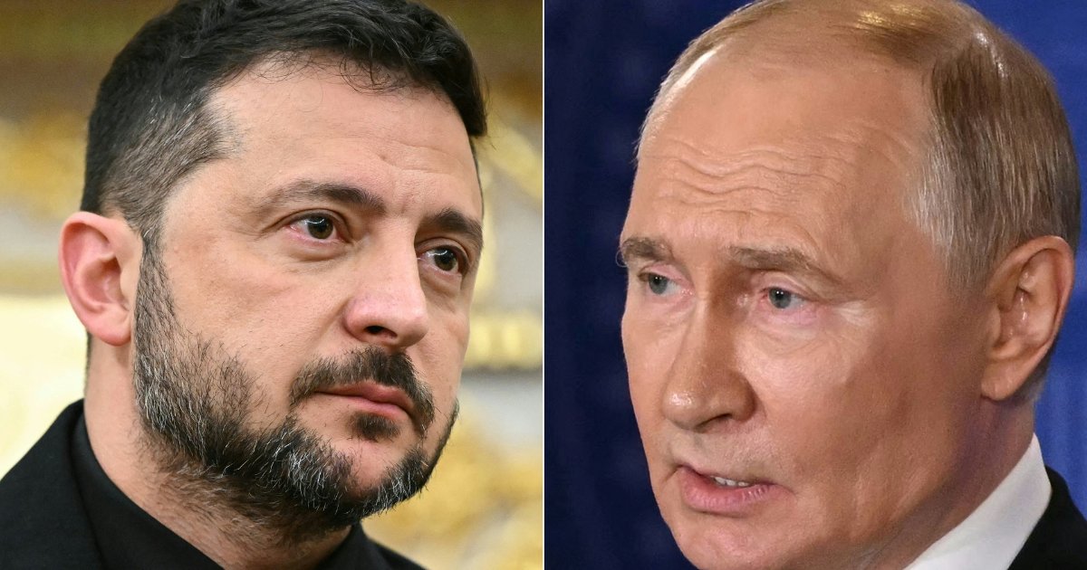 Ukraine zelensky et russie poutine