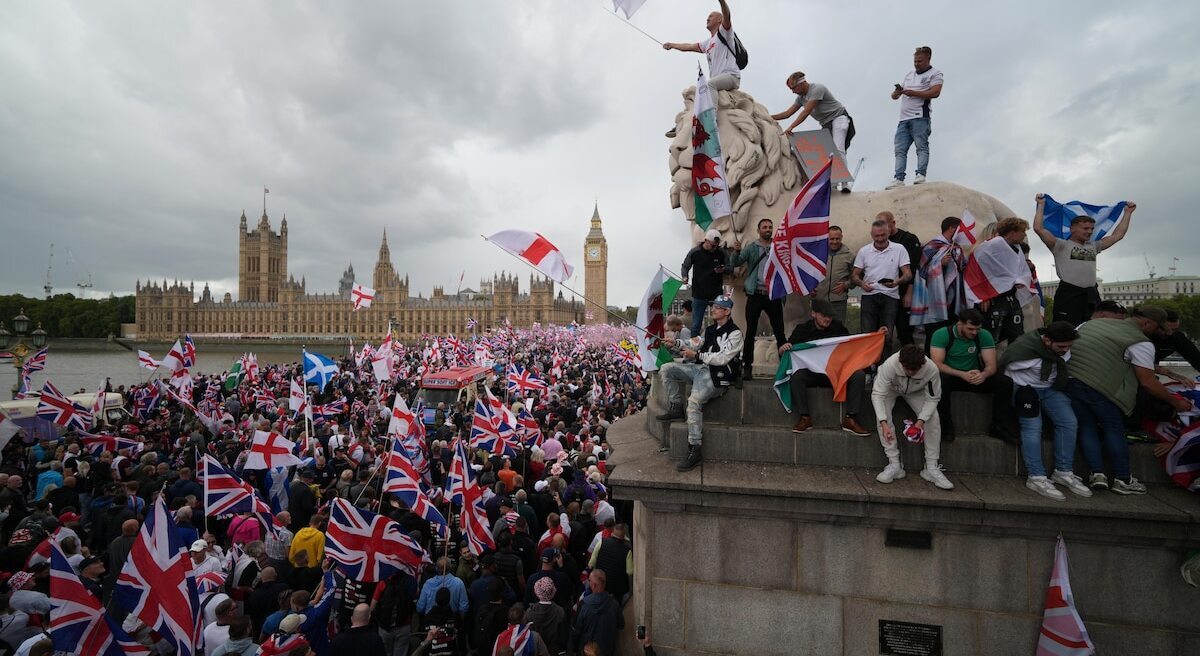 Londres, extrême droite, Tommy Robinson