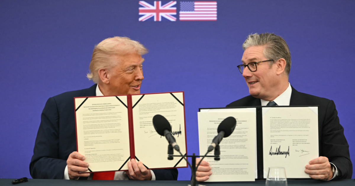 Donald Trump et Keir Starmer