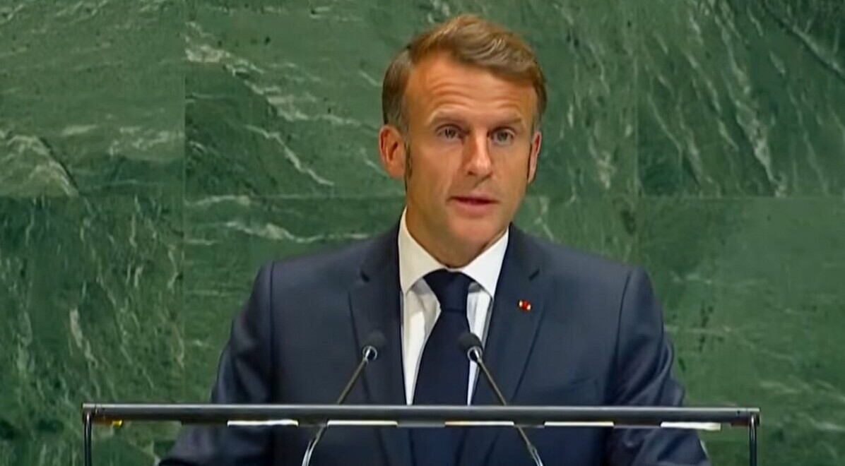 Macron, Palestine,
