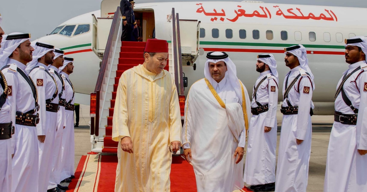 Moulay Rachid arrive au Sommet de Doha
