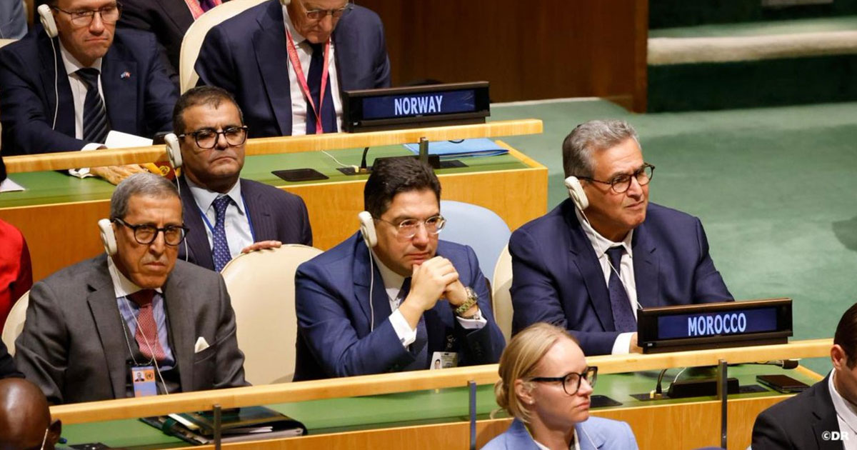 ONU: Le Maroc participe à New York à une conférence internationale sur le règlement pacifique de la question palestinienne