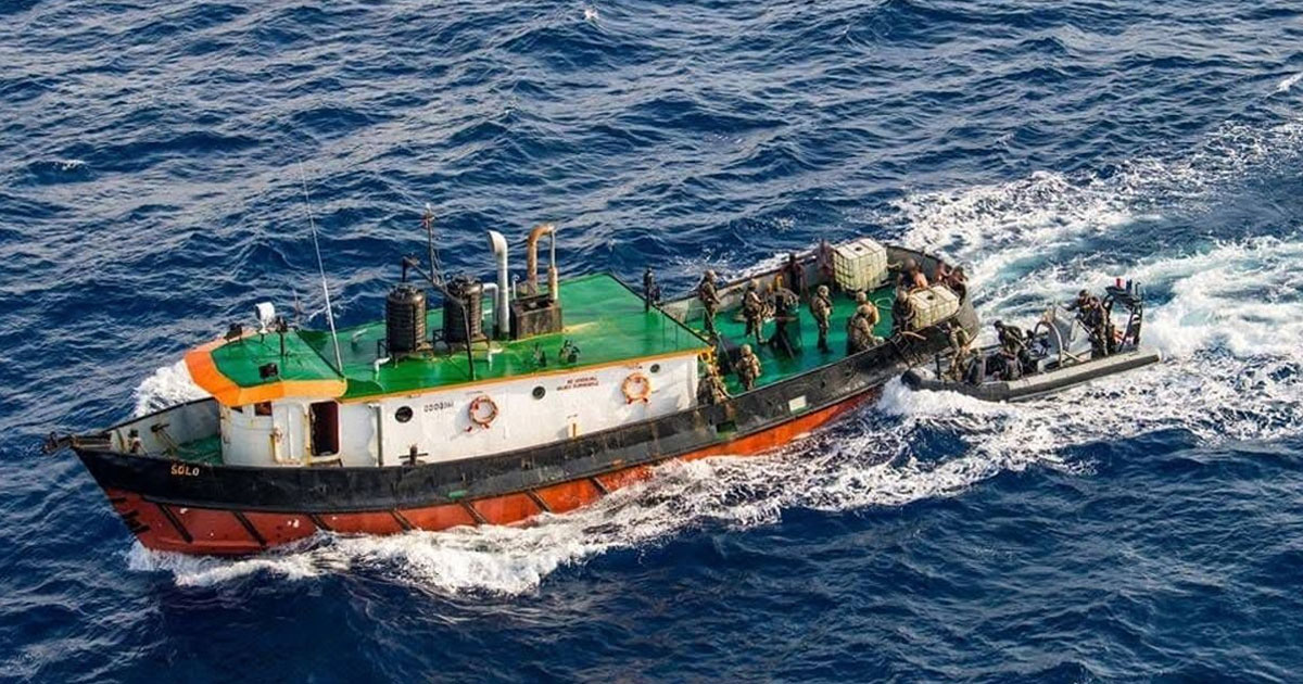 Près de six tonnes de cocaïne saisies par la Marine française au large des côtes africaines