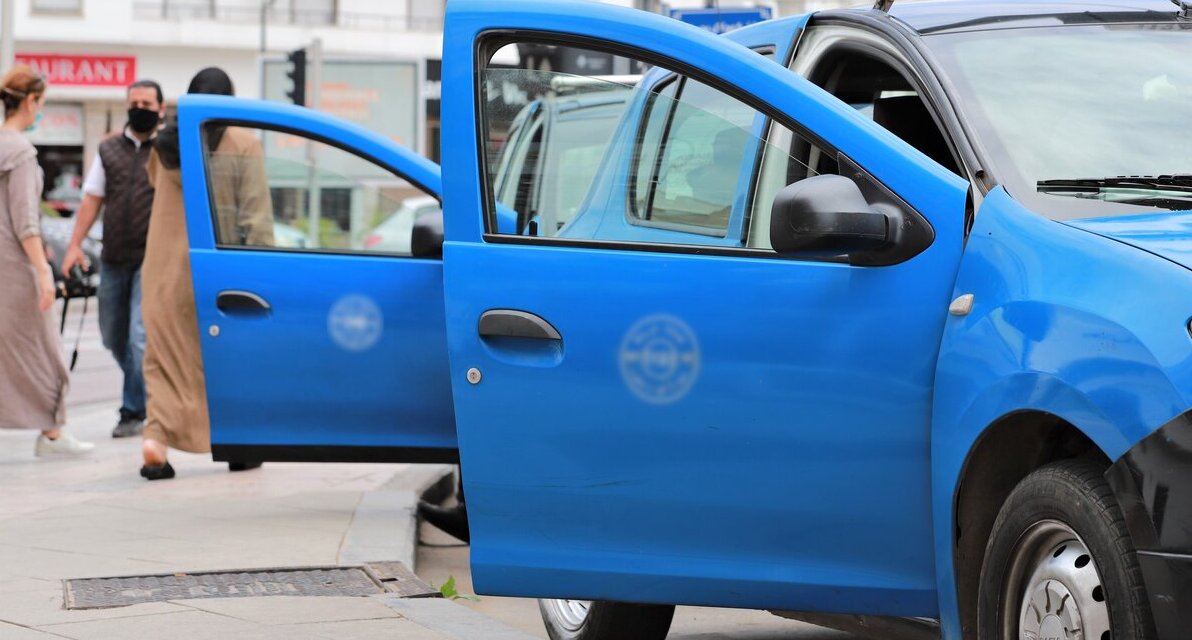 Chauffeurs de taxi, taxis, Rabat