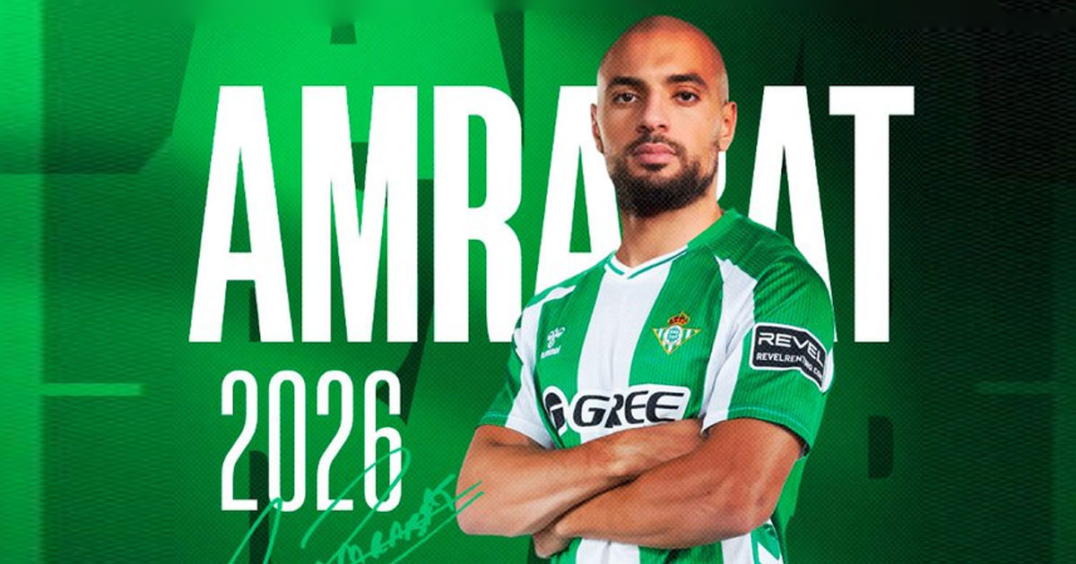 Sofyan Amrabat prêté au Real Betis : un renfort majeur pour le milieu andalou