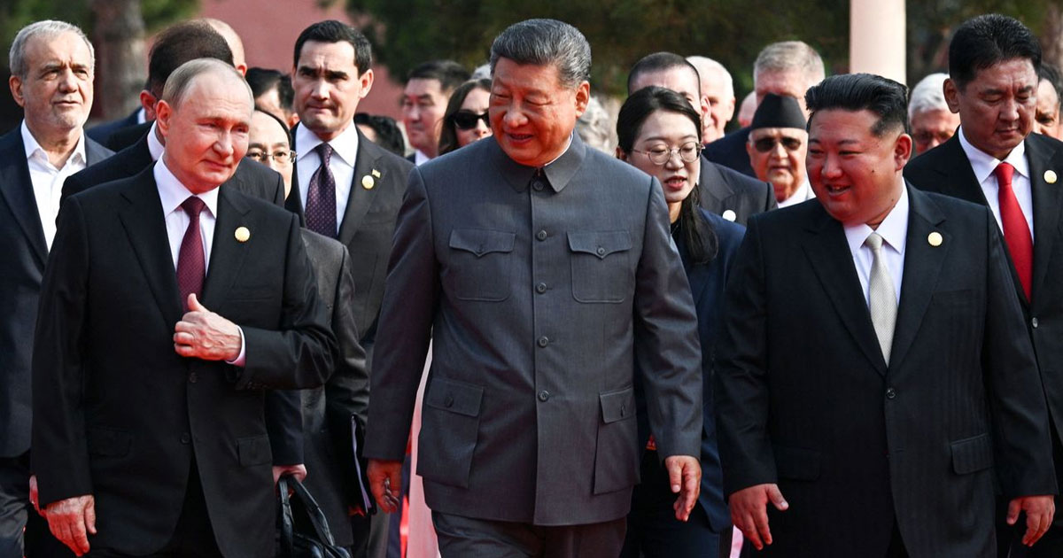 Démonstration de force à Pékin : Xi, Poutine et Kim inquiètent l'Europe