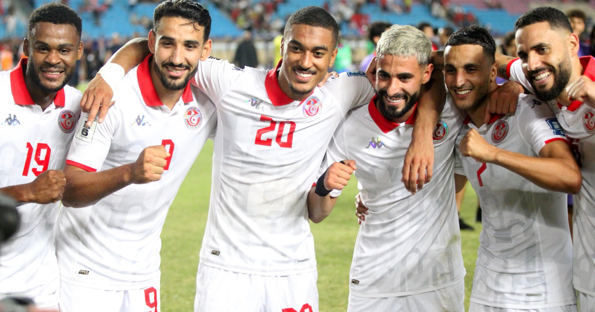 joueurs de la Tunisie
