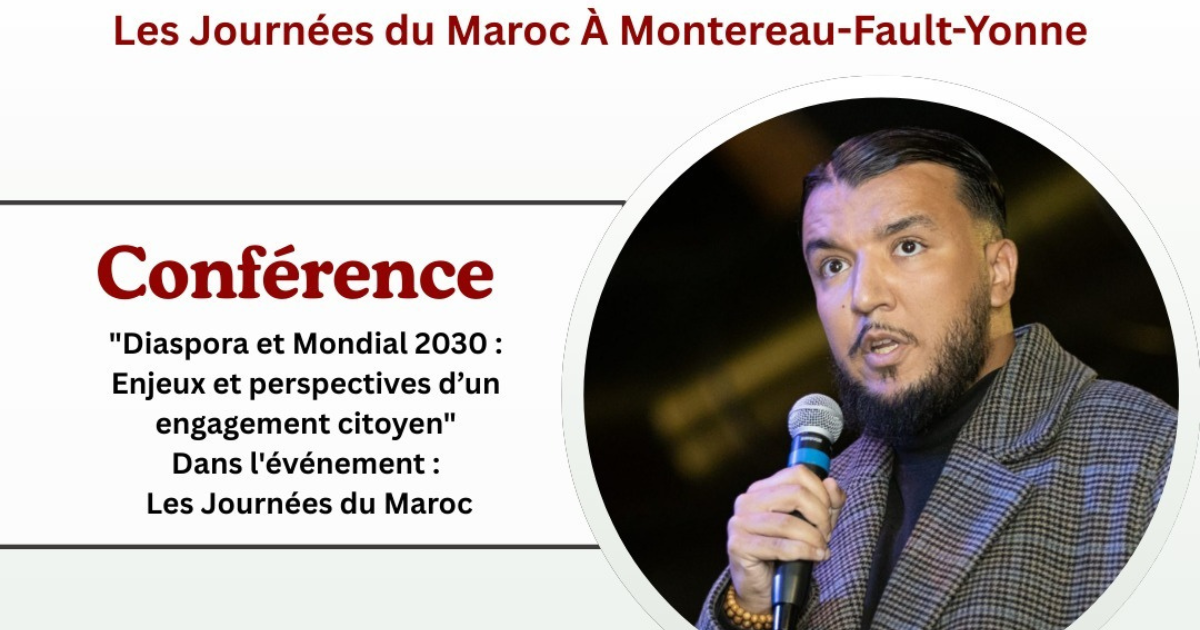 Yassine El Yattioui Journées du Maroc