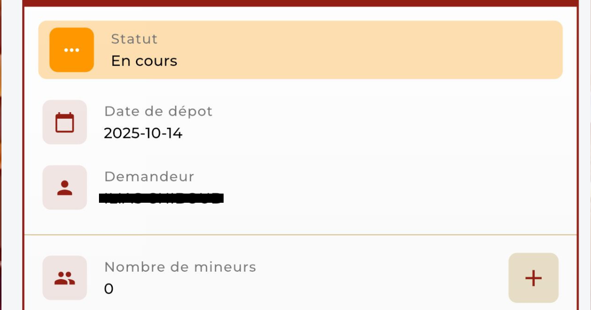 inscription d'un supporter marocain sur la plateforme Yalla