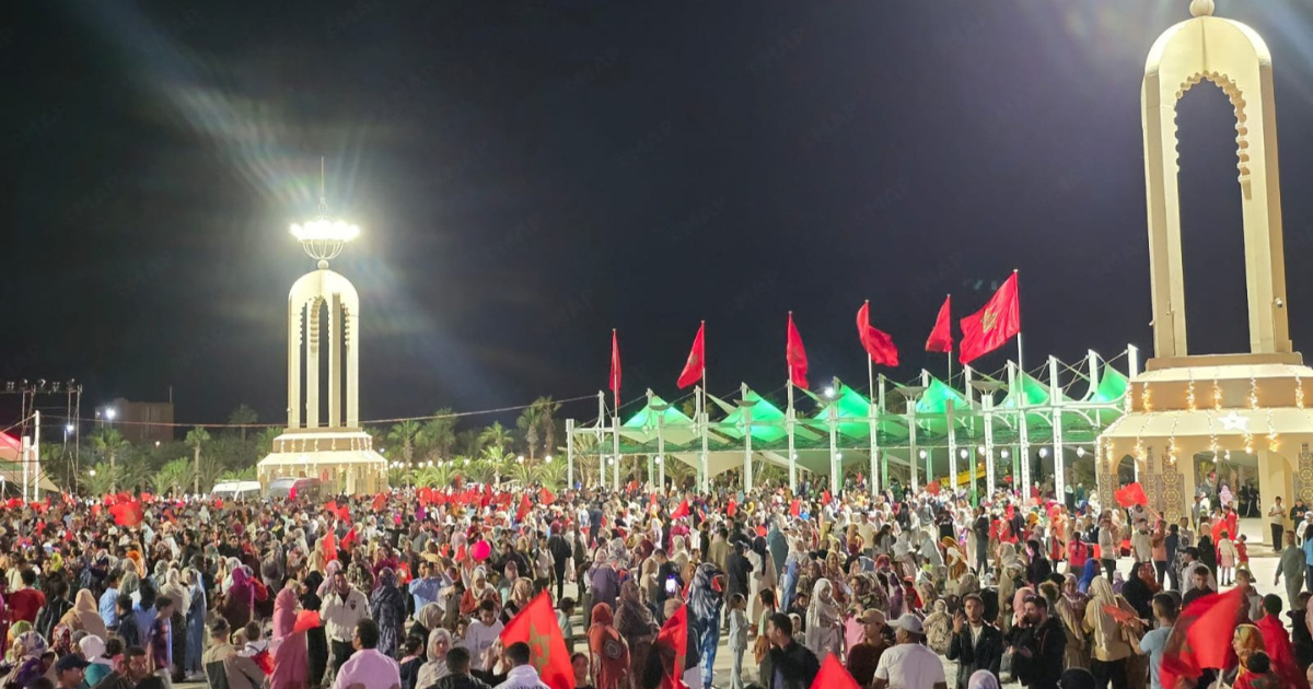 Célébration à Laâyoune