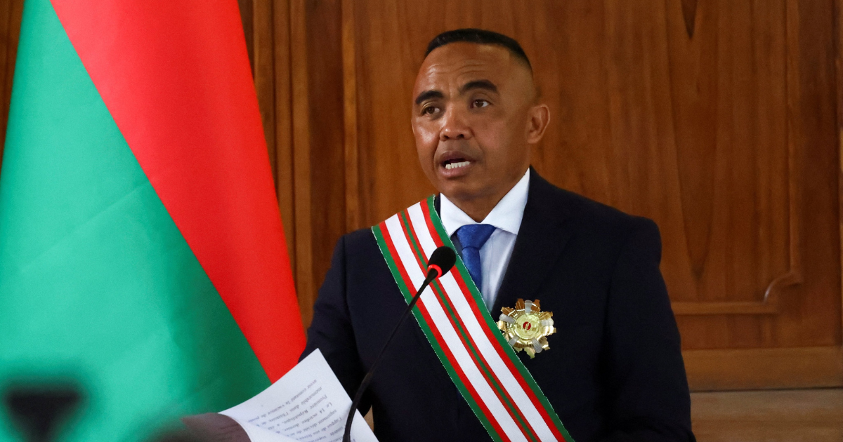 Colonel Randrianirina président de Madagascar