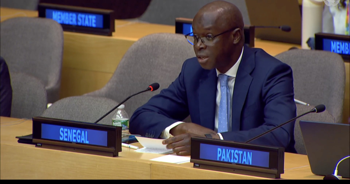 Diamane Diome Sénégal à l'ONU