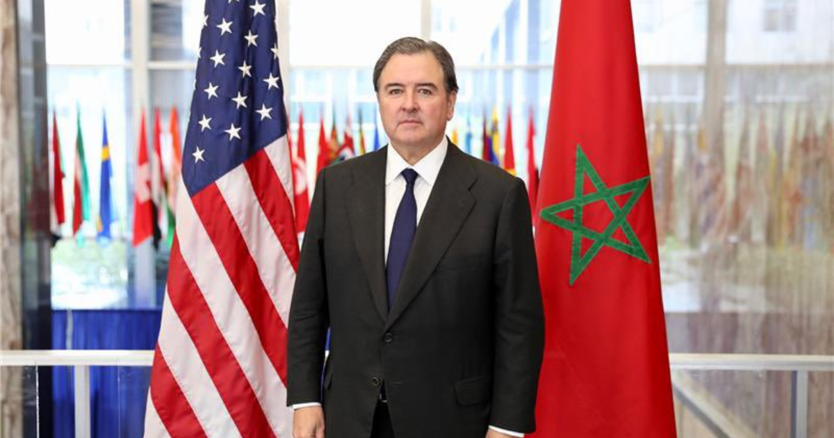 Duche Buchan III, ambassadeur des Etats-Unis d'Amérique au Maroc