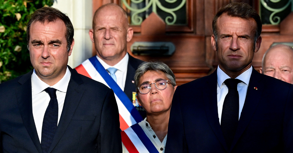 Emmanuel Macron et Sébastien Lecornu