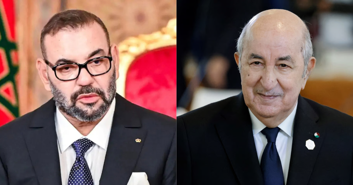 Mohammed VI et Abdelmadjid Tebboune