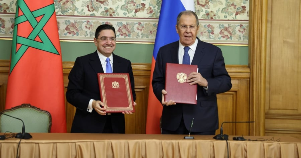 Nasser Bourita et Sergueï Lavrov