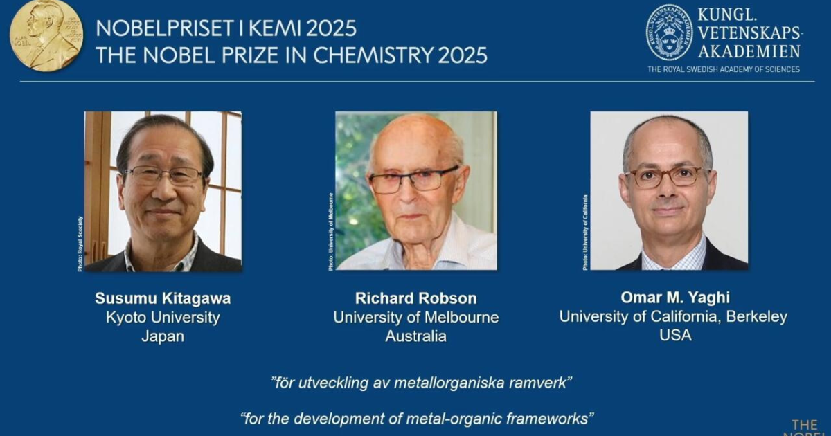 Nobel de Chimie 2025