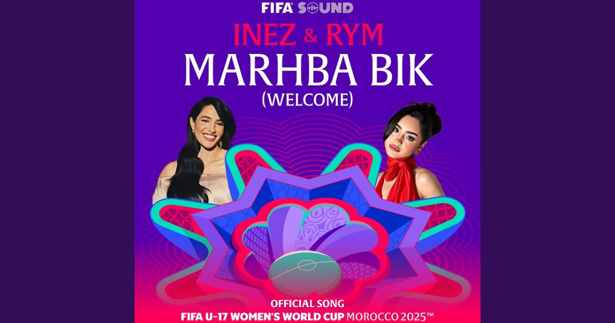 Poster de la chanson officielle du Mondial féminin U17