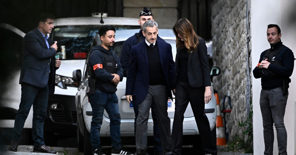Sarkozy entre en prison