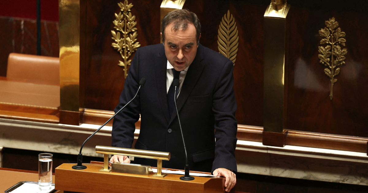 Sébastien Lecornu à l'Assemblée nationale française
