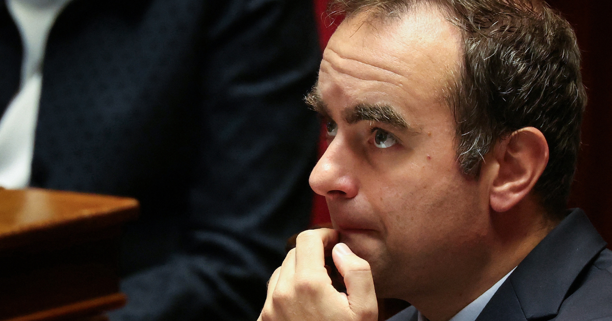 Sébastien Lecornu à l'Assemblée ntaionale française