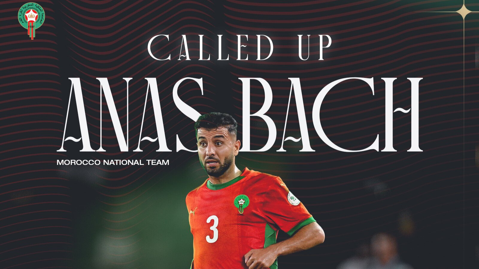 Anas Bach rejoint le rassemblement des Lions de l'Atlas