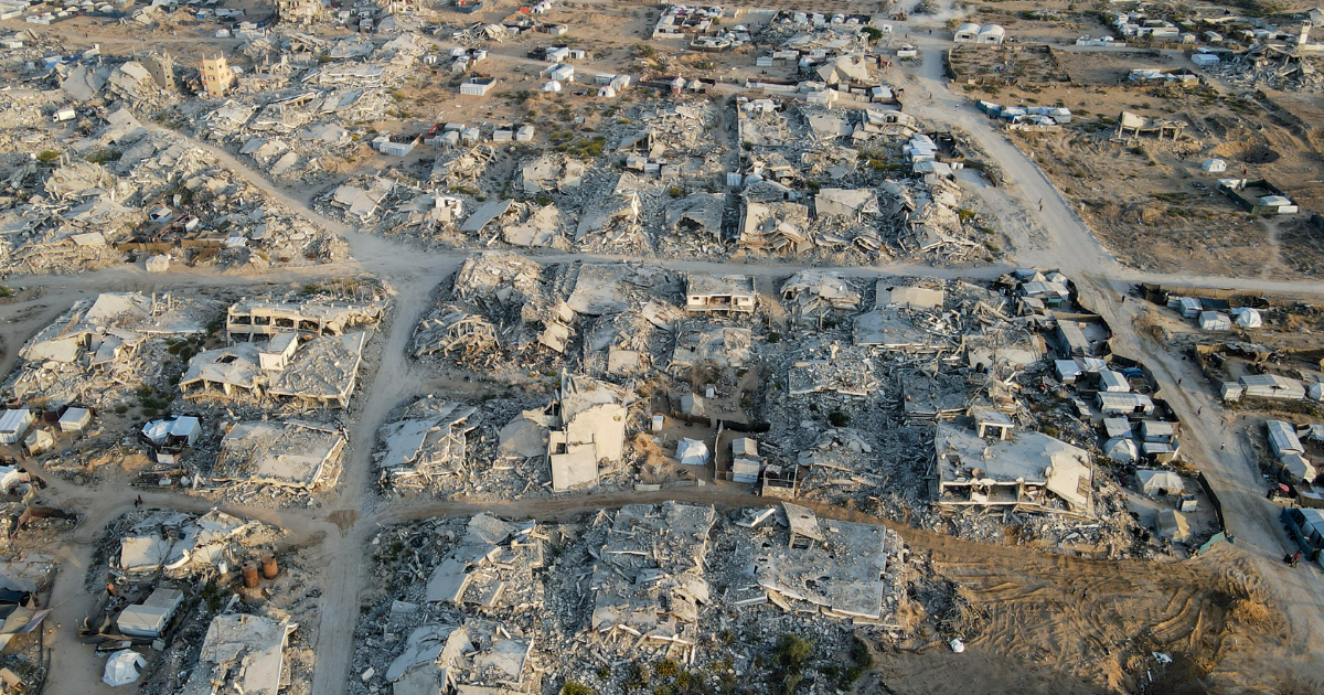 destruction à Gaza
