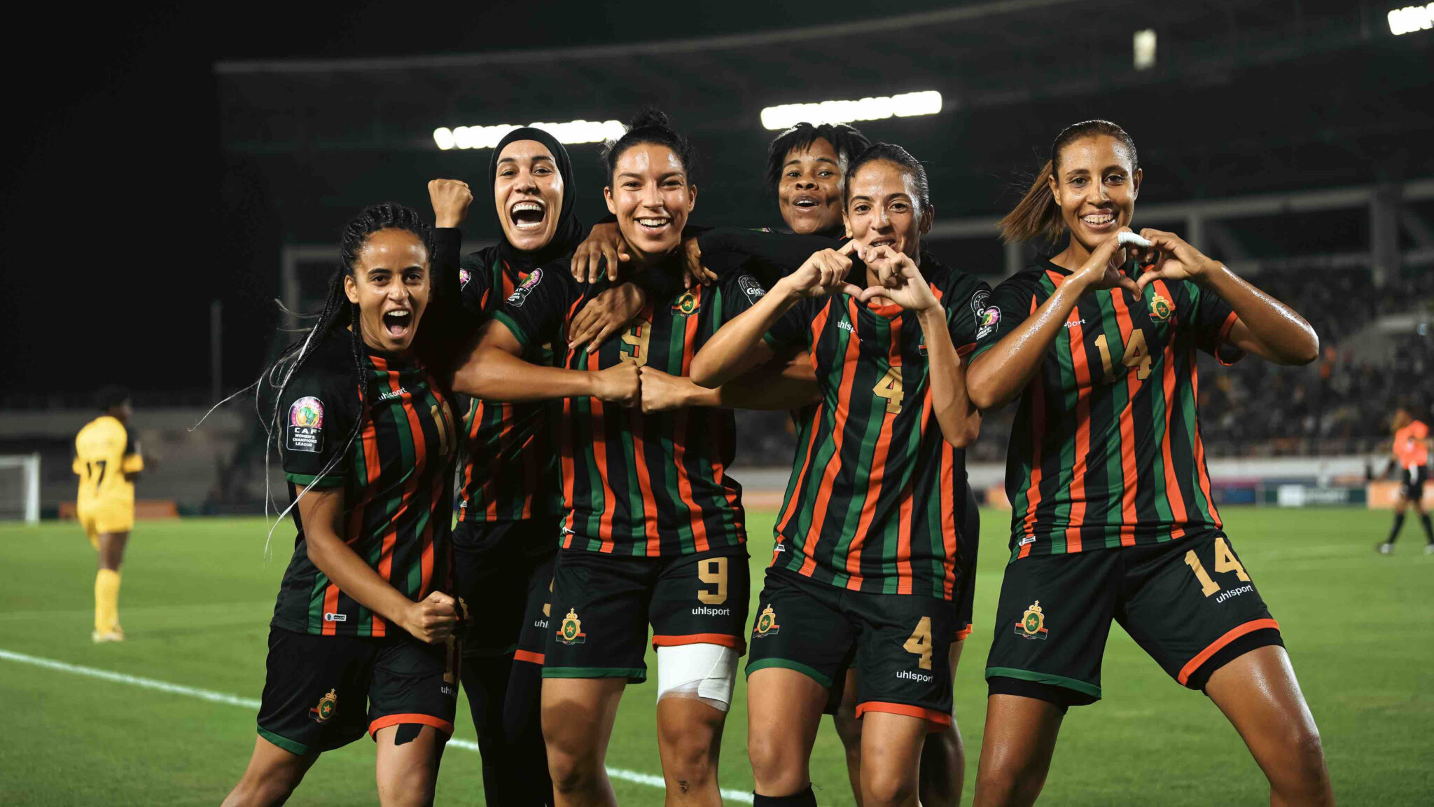 L'équipe féminine de l'AS FAR de Rabat