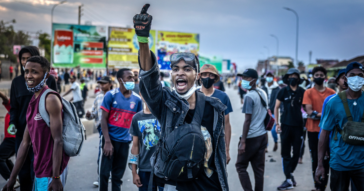 manifestations Gen Z à Madagascar