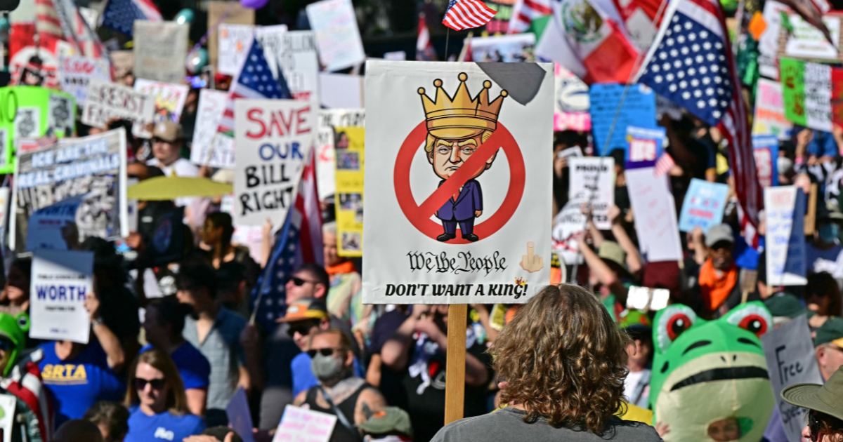 manifestations No Kings contre Donald Trump