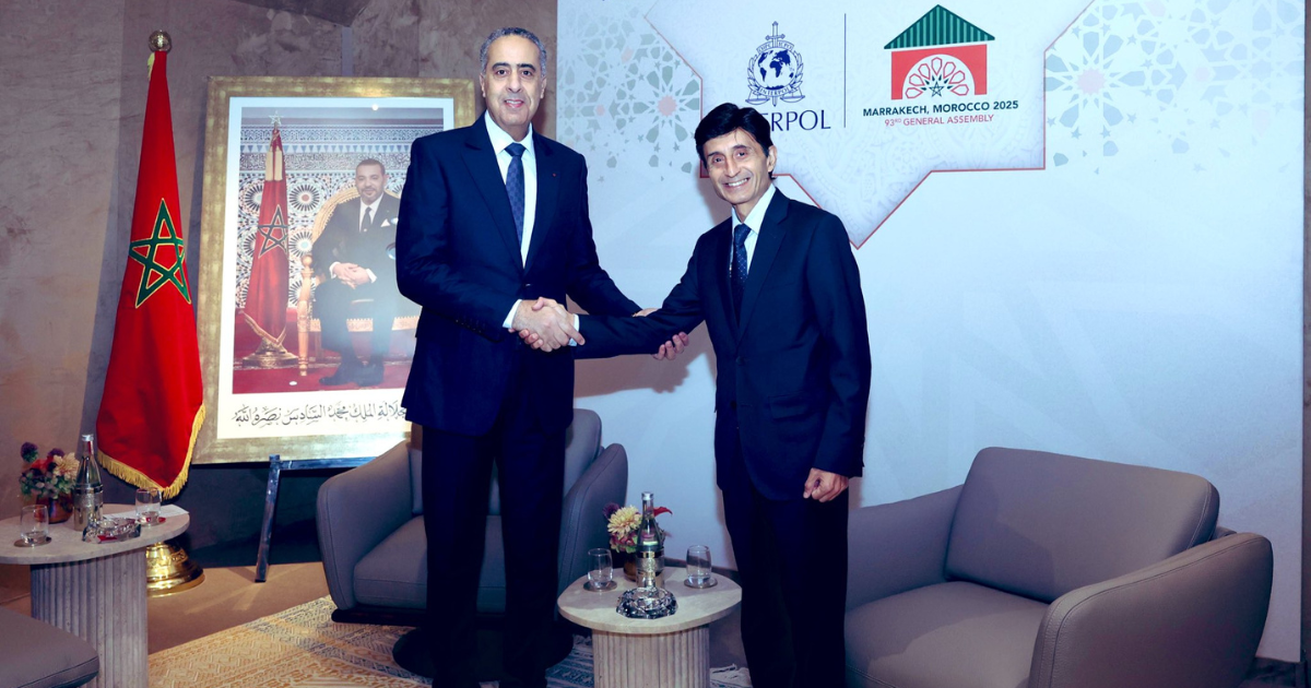 Abdellatif Hammouchi et Faisal Shahkar