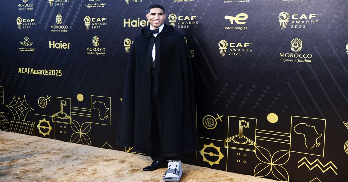 Arrivée d’Achraf Hakimi à Rabat (vidéo)