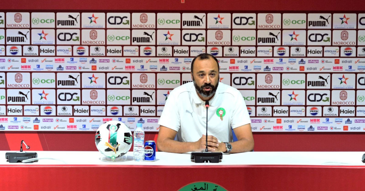 Équipe nationale A’ : Sektioui convoque 29 joueurs pour préparer la Coupe arabe au Qatar