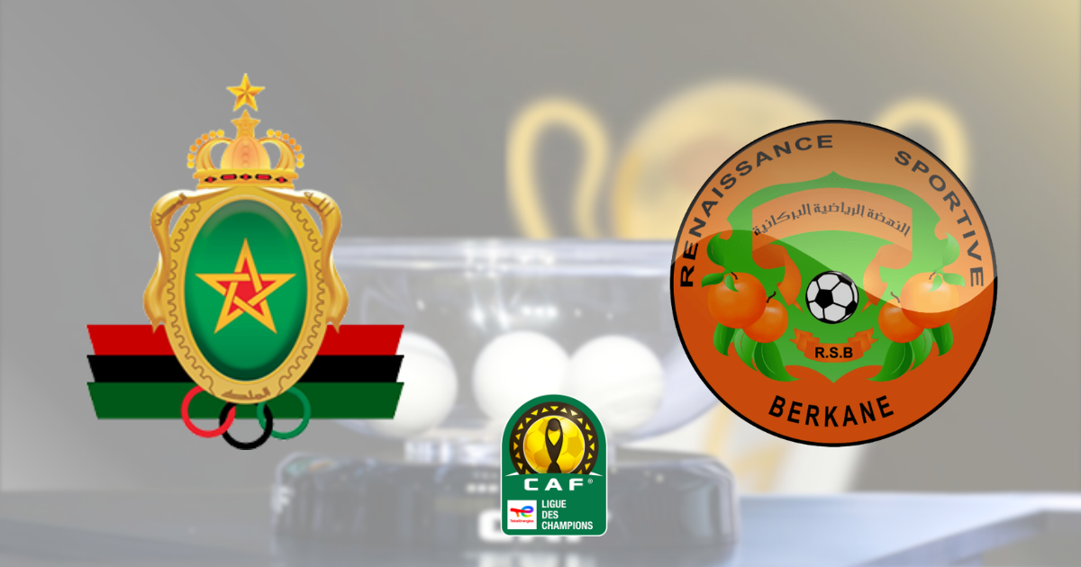 L'AS FAR et la RS Berkane, deux clubs marocains engagés en Ligue des champions de la CAF.