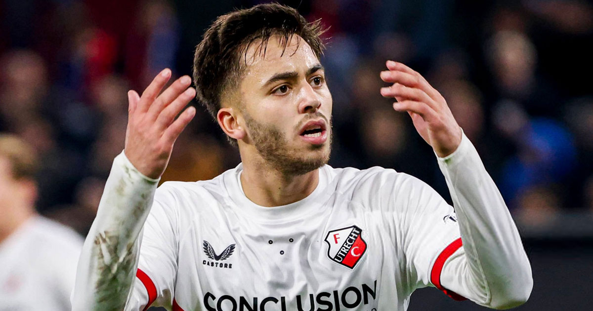 Souffian El Karouani brille face à l’Ajax : deux passes décisives et un succès majeur pour Utrecht