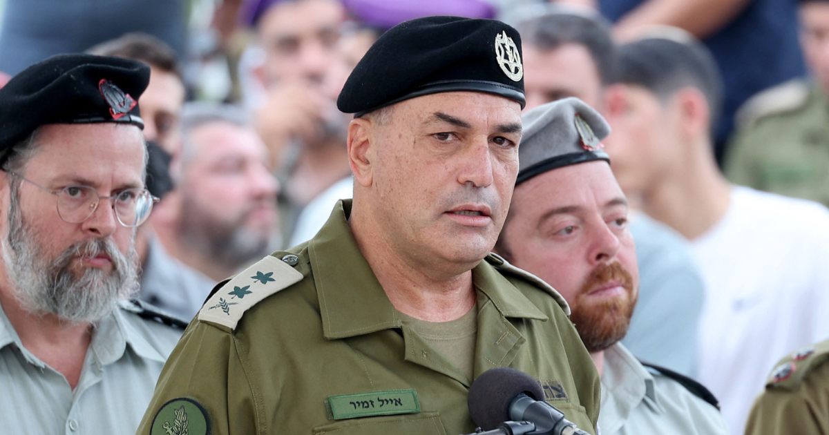 Eyal Zamir, chef d'état-major de l'armée israélienne