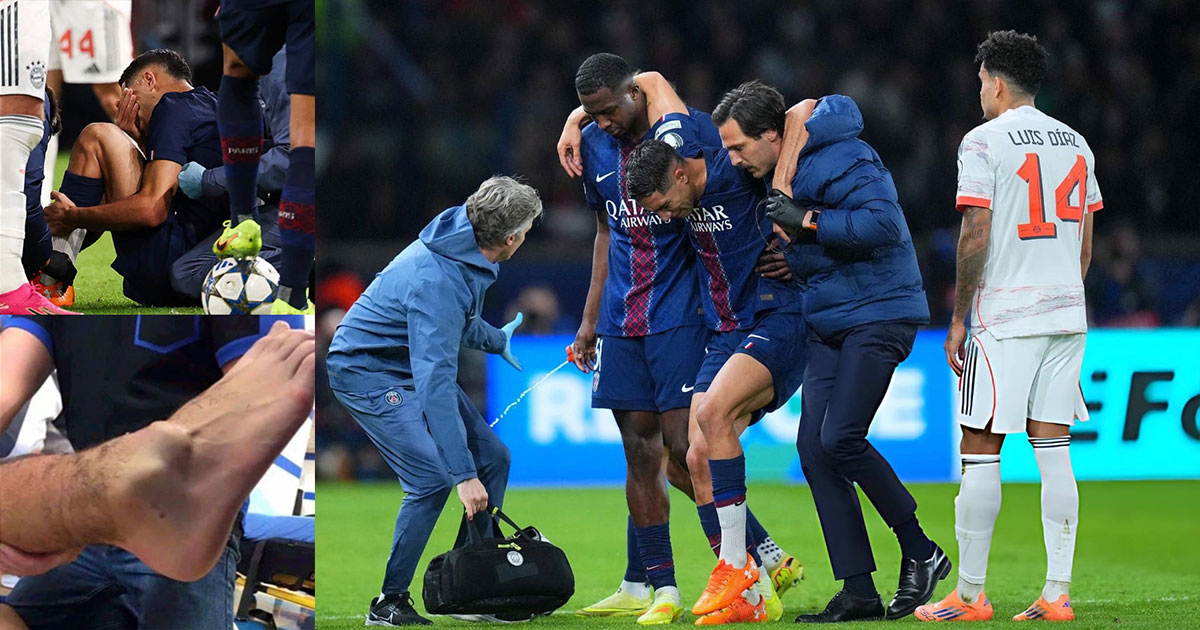 Achraf Hakimi blessé gravement avec le PSG : inquiétude à l’approche de la CAN