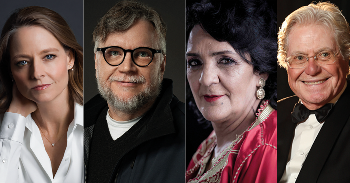 Jodie Foster, Guillermo del Toro, Raouya,Hussein Fahmi