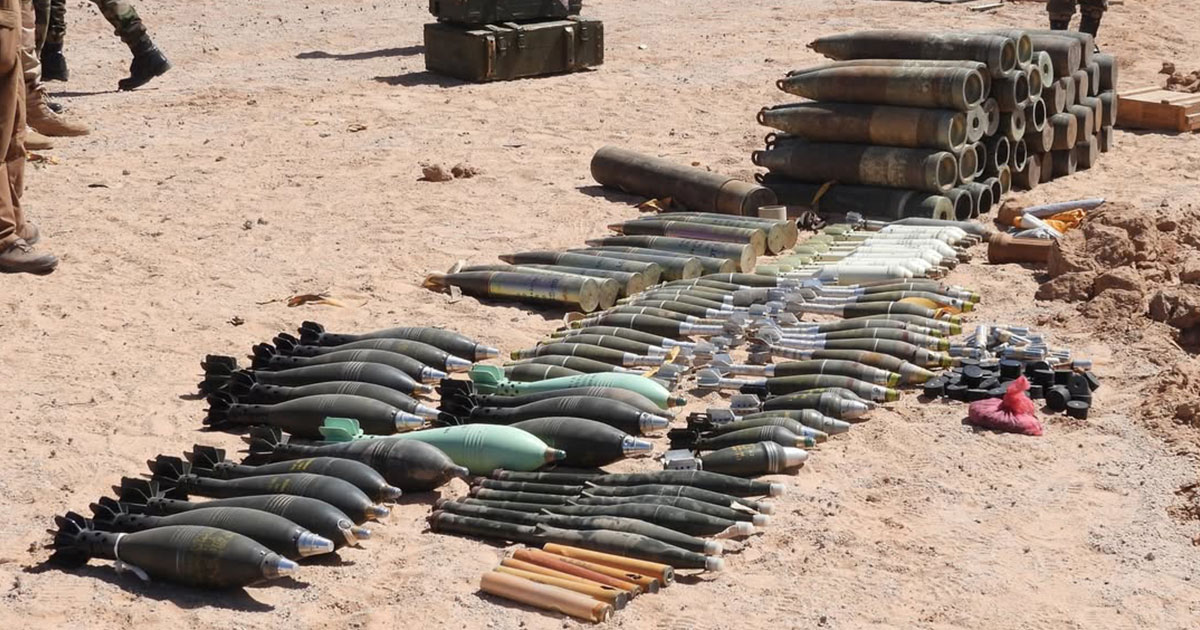 Les FAR accélèrent le nettoiement des sols du Sahara, 13.000 munitions non explosées neutralisées depuis 2024