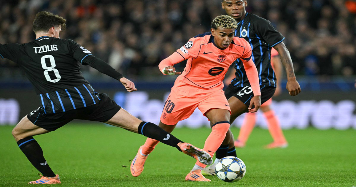 Ligue des champions : le FC Barcelone accroché à Bruges après un spectaculaire match nul (3-3)