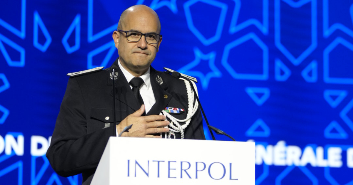 Lucas Philippe, président d'interpol