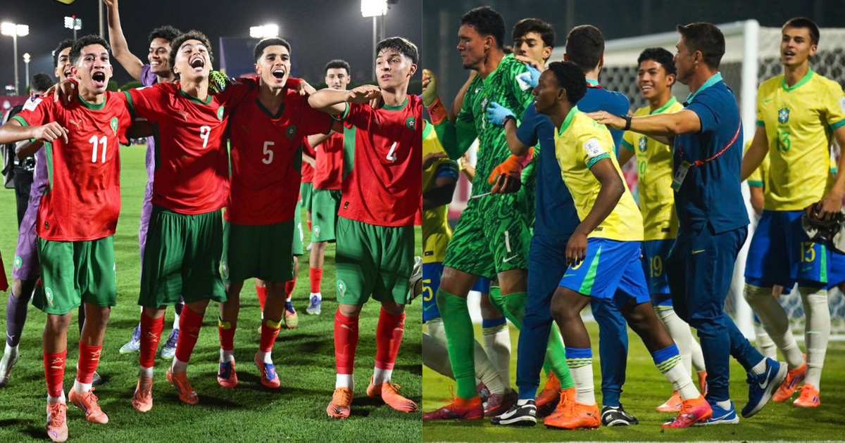MAroc-Brésil au Mondial U17