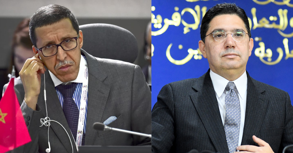 Omar Hilale et Nasser Bourita