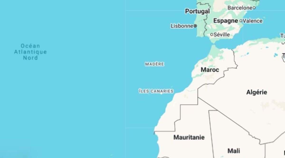 Google maps, Sahara