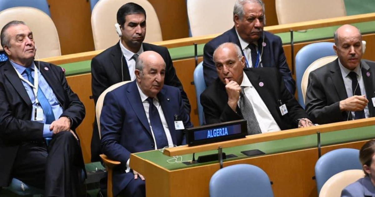 Tebboune et Ahmed Attaf à l'ONU